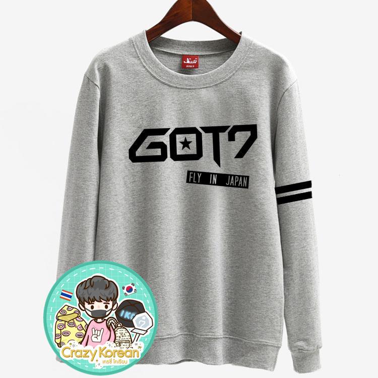 เสื้อแขนยาว (Sweater) GOT7 FLY IN JAPAN