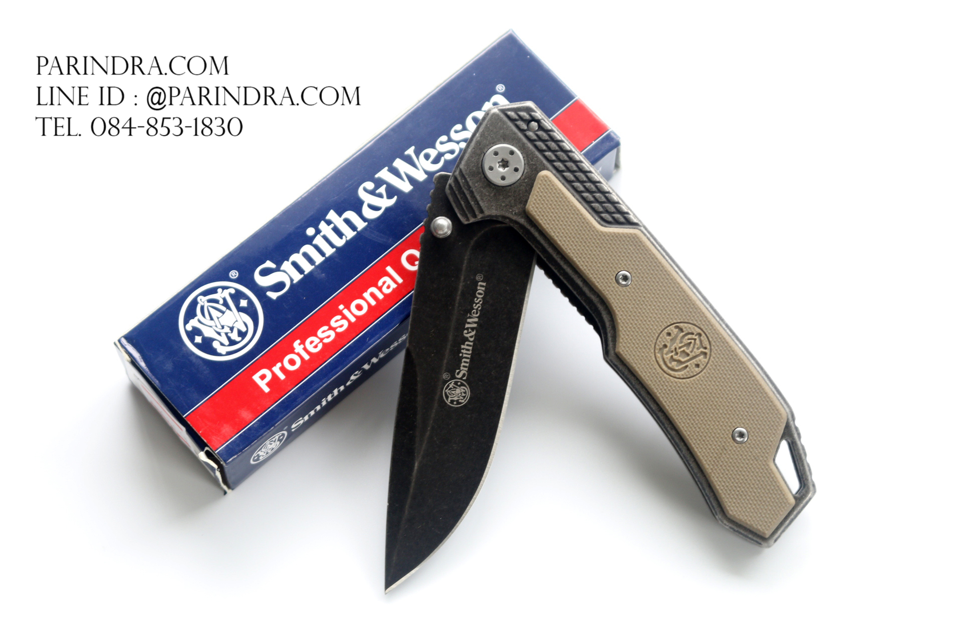 มีดพับ Smith & Wesson SW609 Stone Washed (OEM)