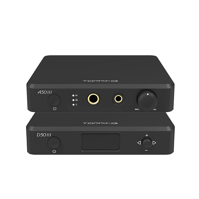 Topping D50III DAC ตั้งโต๊ะระดับ HiFi ชิป ES9039Q2M x2 รองรับ LDAC, Dual Hi-Res ประกันศูนย์ไทย