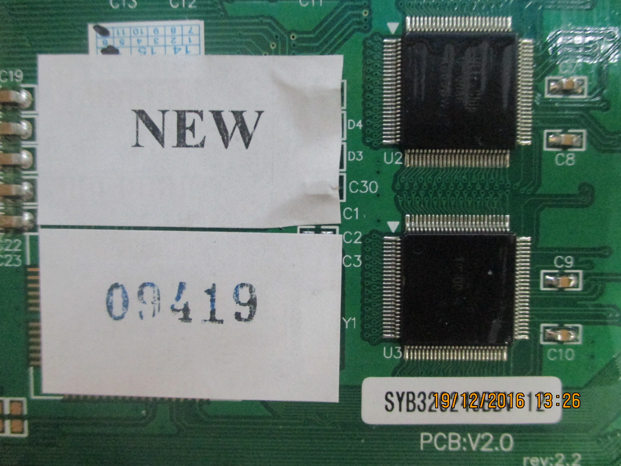 SYB320240BBV 12 LCD PANEL "HITACHI"