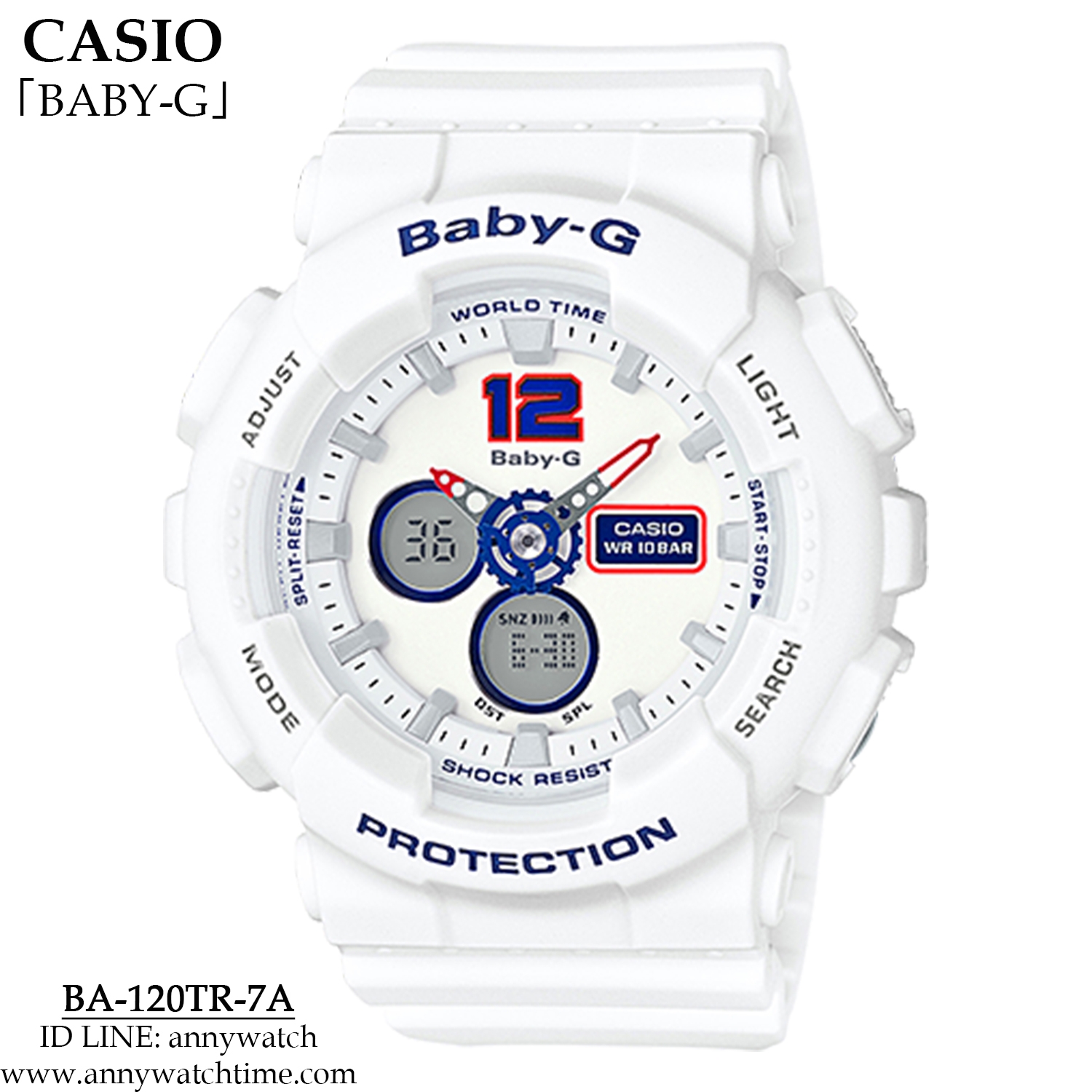 BABY-G BA-120TR-7A