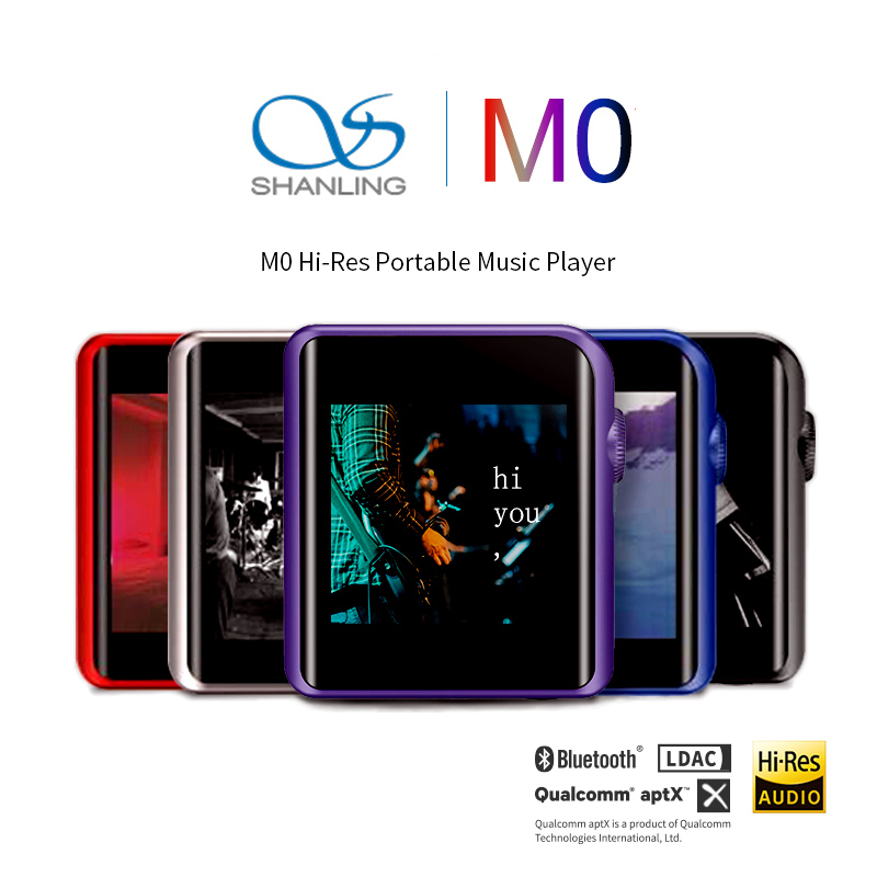Shanling M0 เครื่องเล่นพกพาจิ๋วระดับ Hi-Res รองรับไฟล์เพลงความละเอียดสูง Lossless Bluetooth มีฟังก์ชั่น Bluetooth Dac