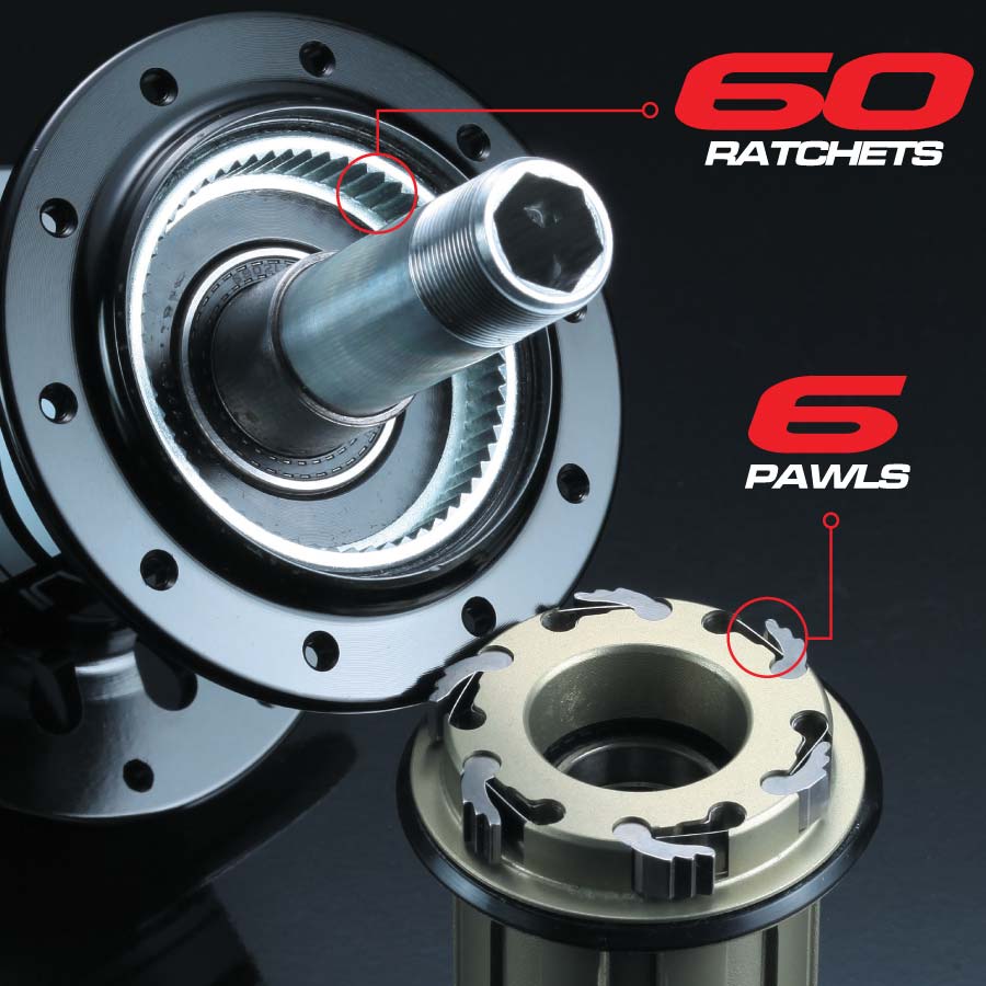 ดุมเสือหมอบ IRWIN ROAD HUB ,IRH-01 Bearing Ceramic (20h+24h)