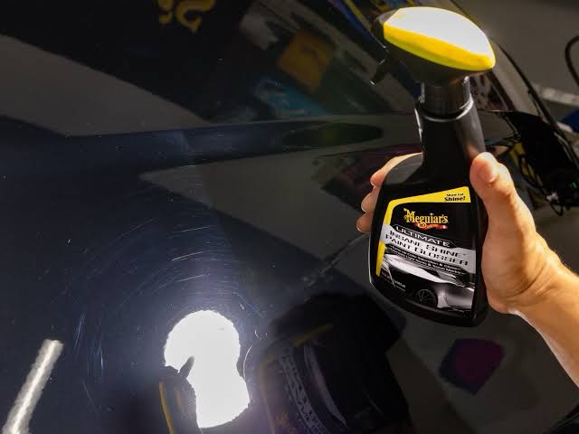 c-220. Meguiar's G230316 Ultimate Insane Shine Paint Glosser สเปรย์เพิ่มความเงา ความเข้มของสี กลบรอยขนแมวสีรถ