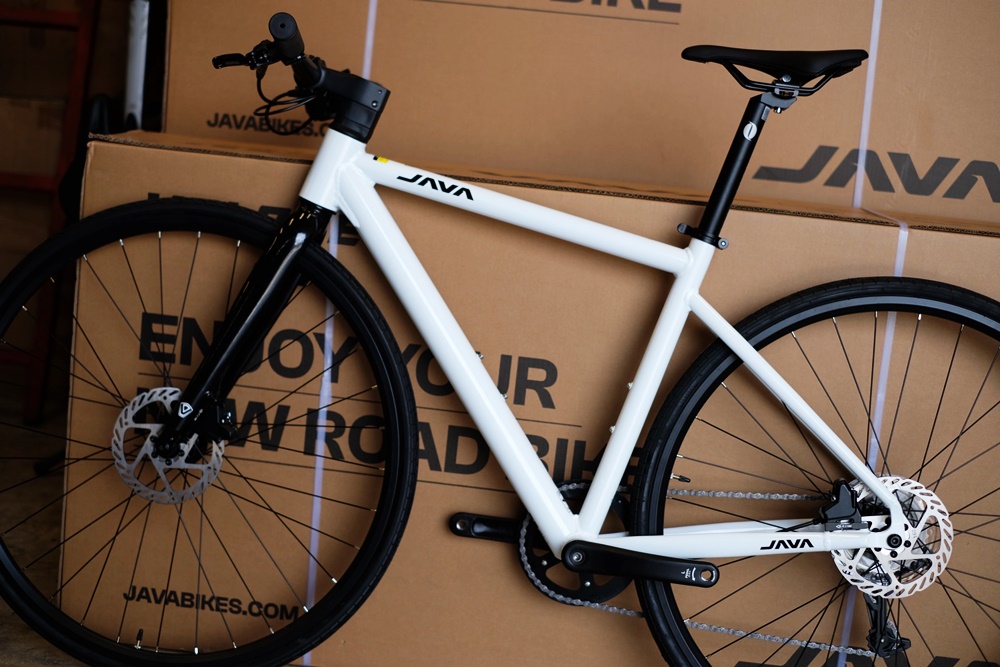 จักรยานไฮบริด JAVA WAHOO Hybrid 9 Speed ดิสเบรคน้ำมัน อลูมิเนียม เกียร์ L-TWOO ปี 2025