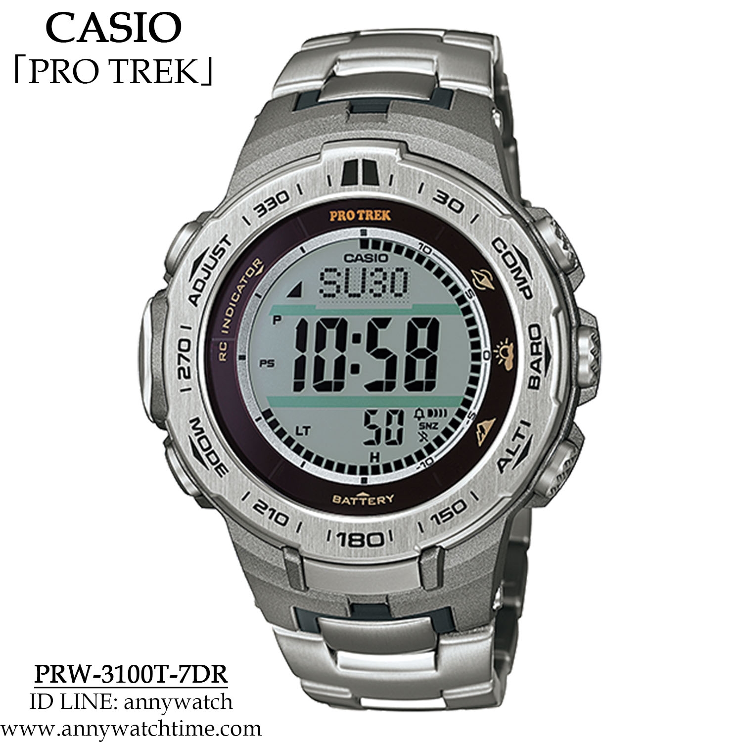 PROTREK PRW-3100T-7DR