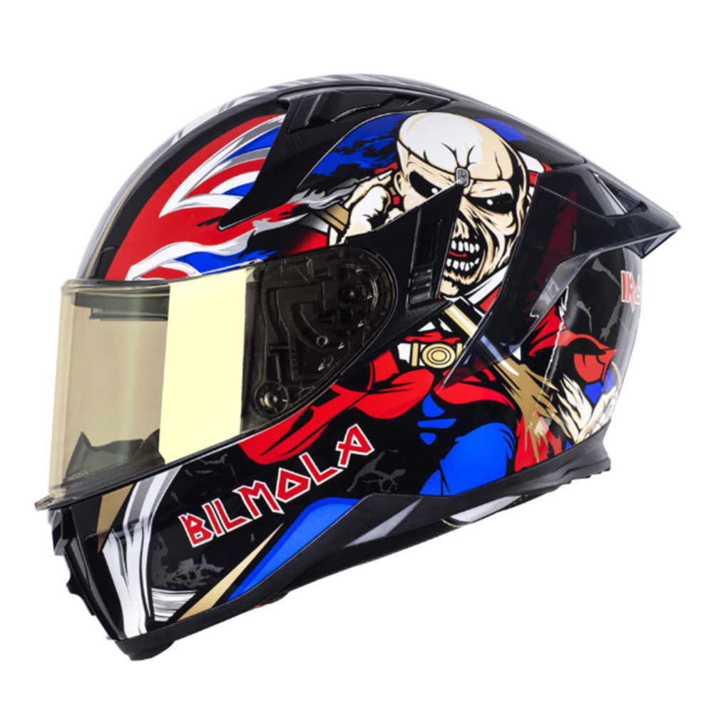 หมวกกันน๊อคเต็มใบ Bilmola รุ่น Defender Iron Maiden LIMITED EDITION The Trooper