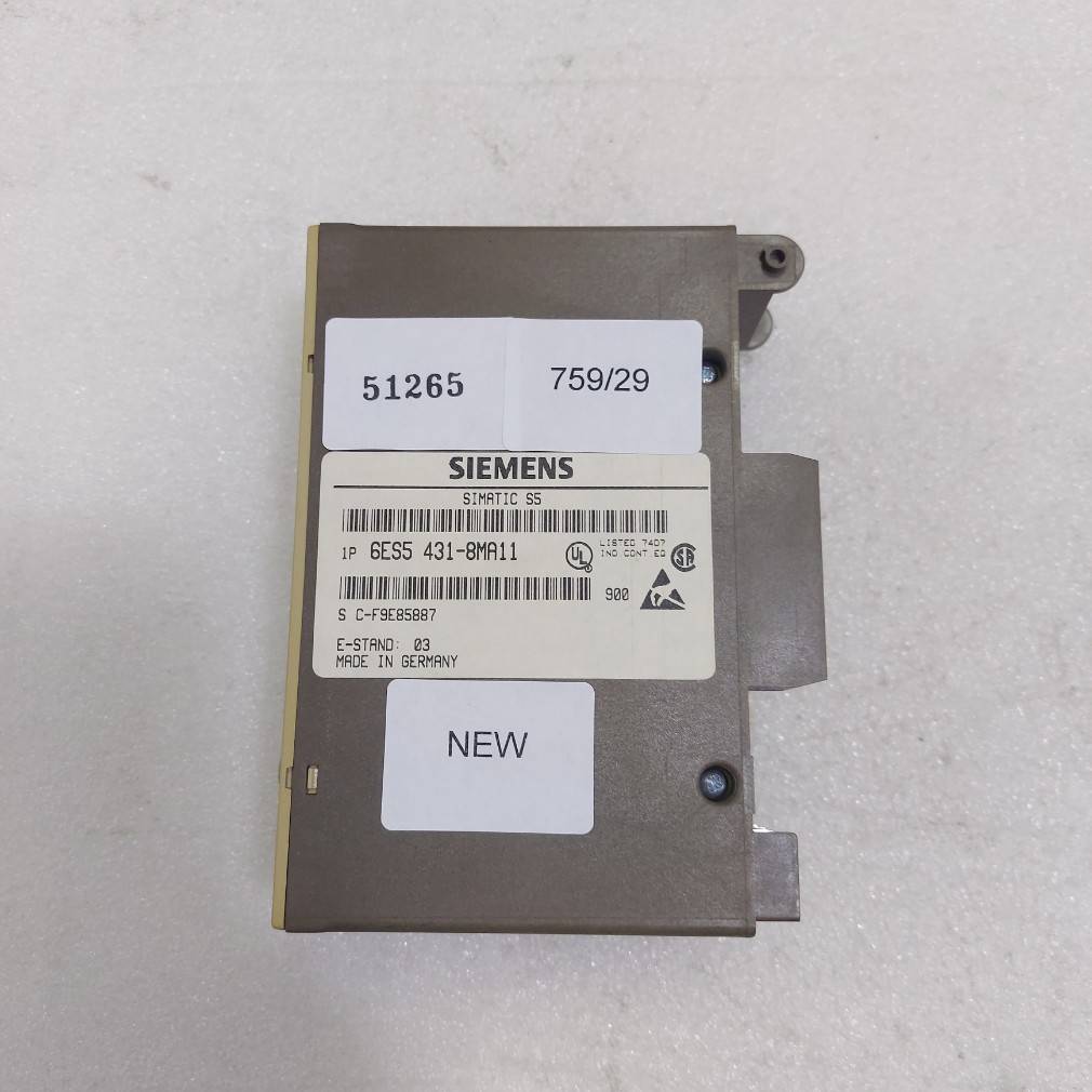 6ES5 431-8MA11 PLC " SIEMENS "