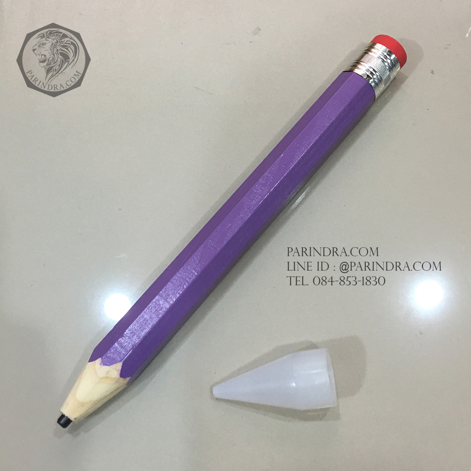 ดินสอไม้ยักษ์ ใหญ่เวอร์ กันลืม กันหาย มีหลากหลายสี