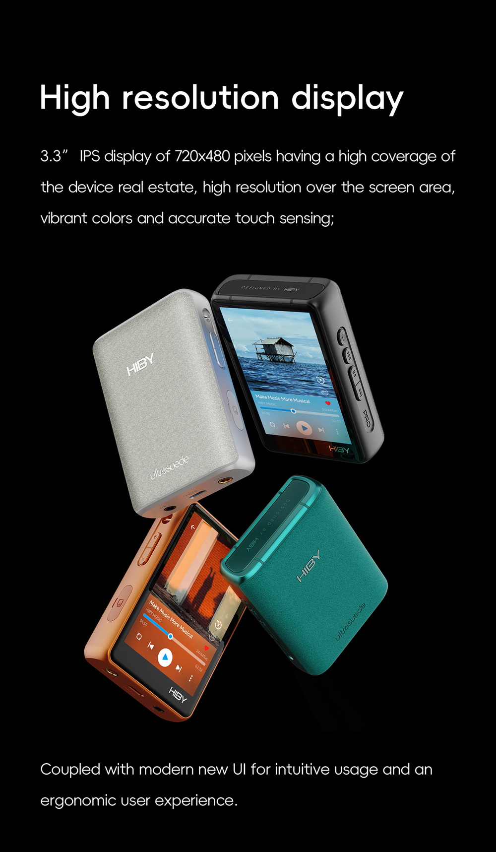 Hiby R3PROii DAP พกพา ชิป CS43198 x2 รองรับ MQA, Bluetooth5.1, LDAC, Dual Hi-Res ประกันศูนย์ไทย