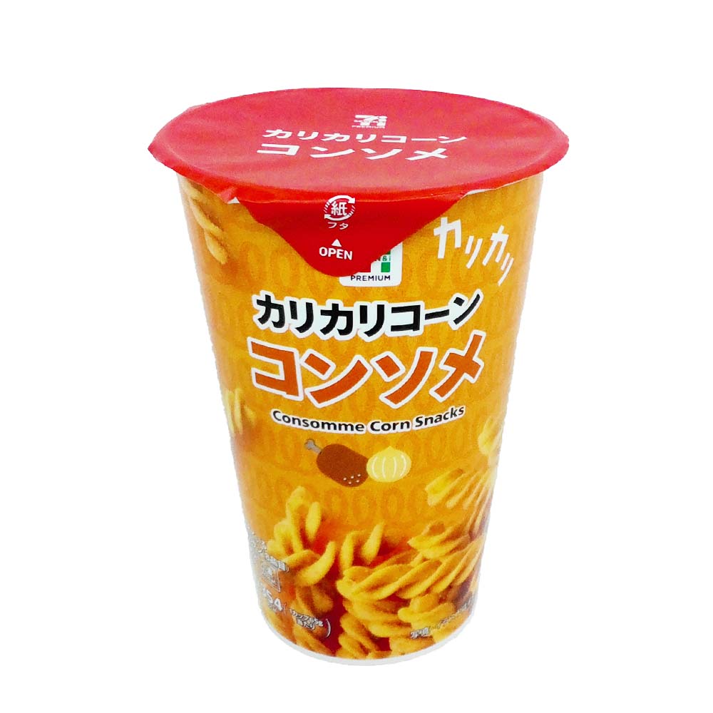 🧀 ขนมชีสเกลียว Karikari Corn Snacks จาก 7-Eleven Japan 🧀