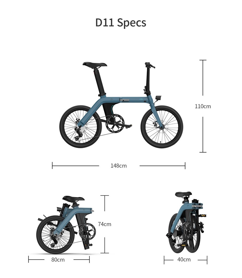 FIIDO D21 FOLDING SPORT ELECTRIC BIKE