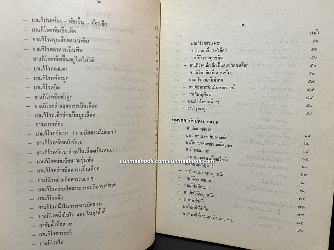 ตำรายากลางบ้าน ( มีสรรพคุณชะงัด ) โดย พระเทพวิมลโมลี (บุญมา คุณสมฺปนฺโน ป.9) วัดเบญจมบพิตร กรุงเทพฯ