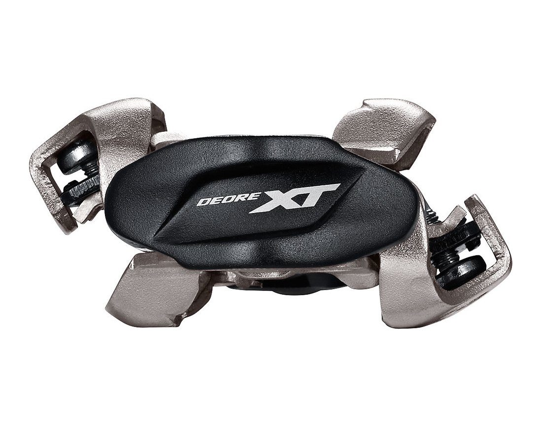 SHIMANO บันใดชิมาโน่ XT, PD-M8100, พร้อมคลีท, ไม่มีทับทิม, มีกล่อง (Malay)