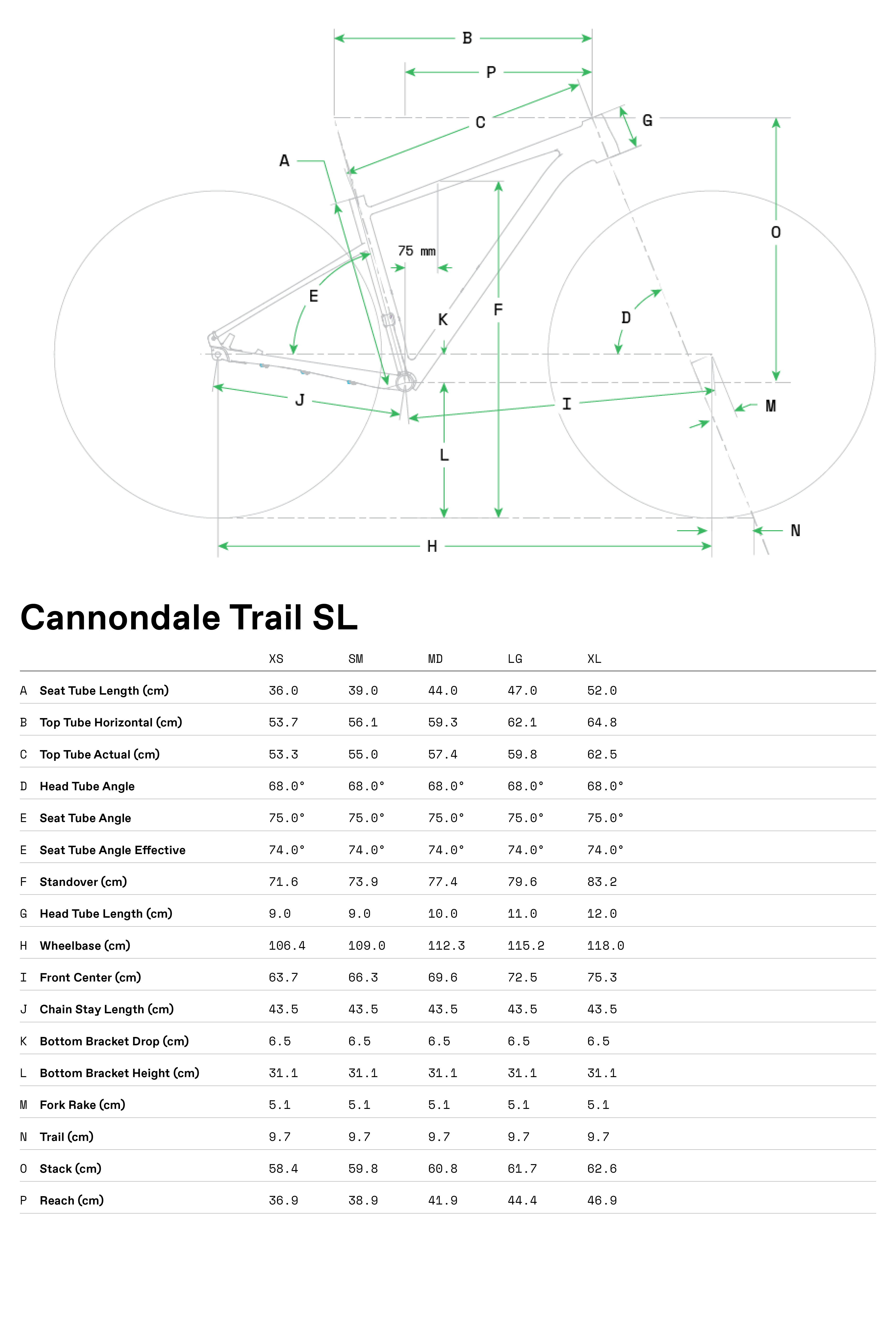 จักรยานเสือภูเขา cannondale Bike Trail SL 3 F, WSD, 29ER 2023