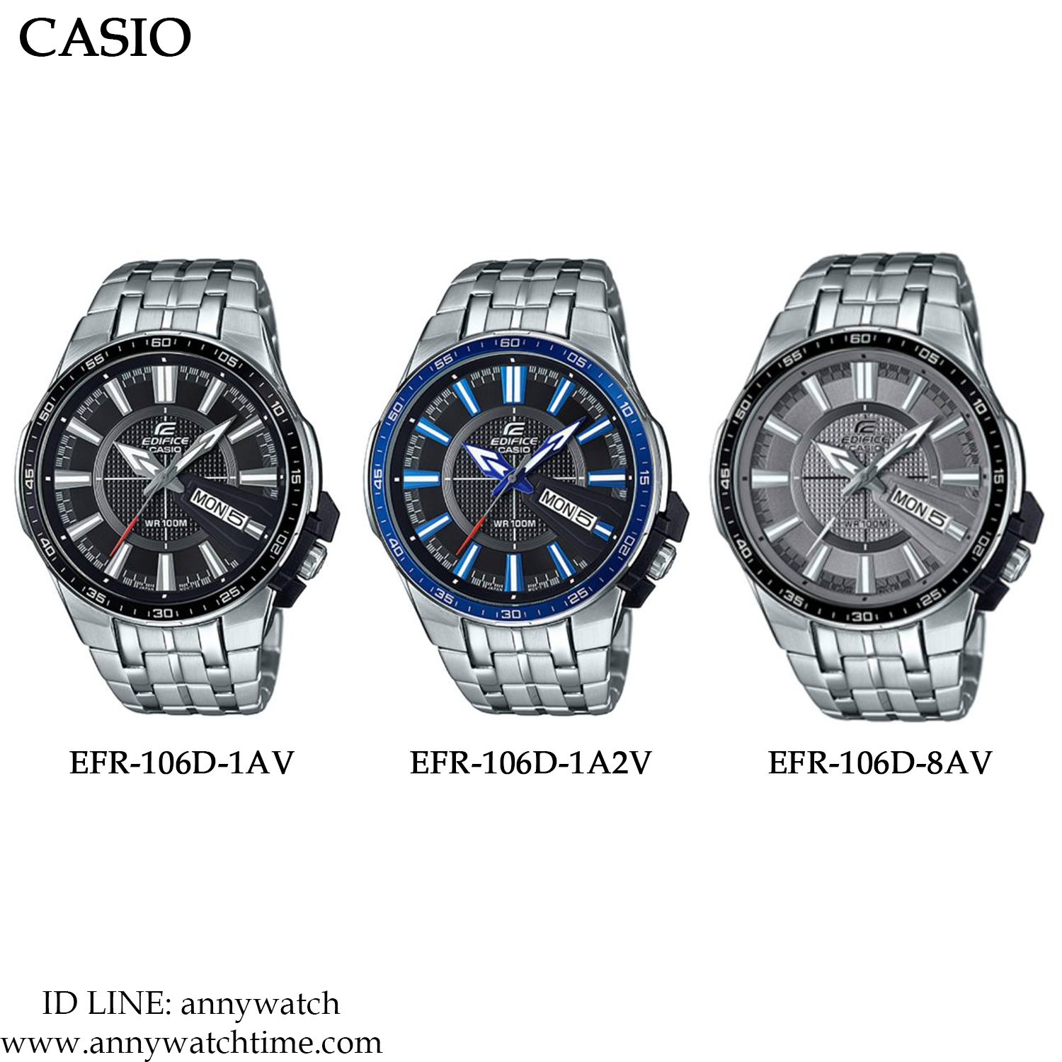 EDIFICE EFR-106D-8AV