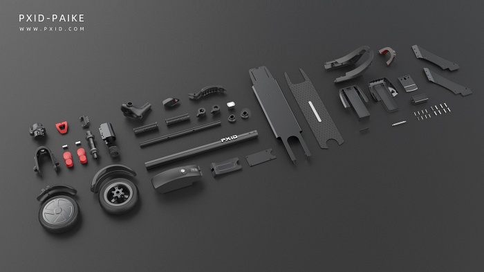 สกู๊ตเตอร์ไฟฟ้า PXID P1 ELECTRIC SCOOTER มอเตอร์ 350วัตต์ แบต 36v ล้อ 8นิ้ว ความเร็วสูงสุด 25กมต่อชม.