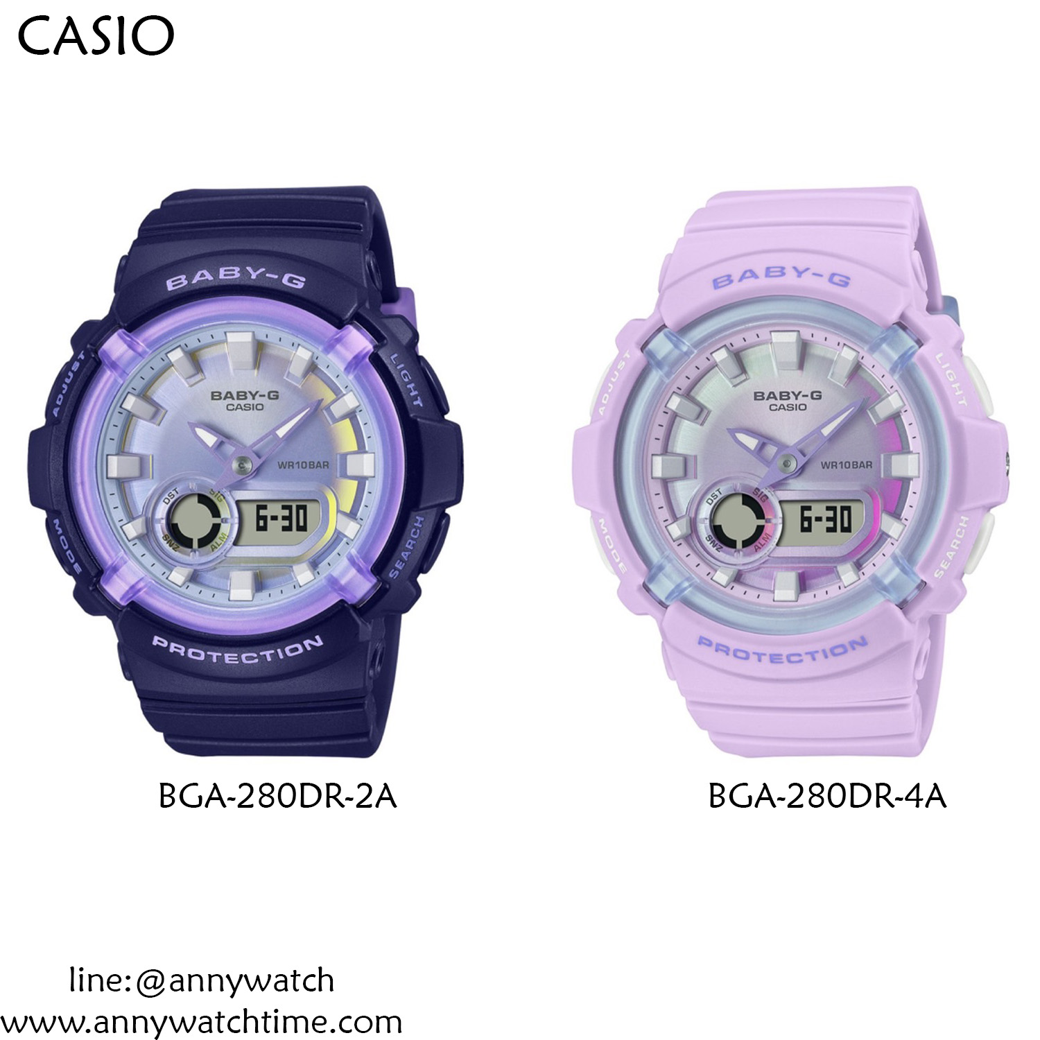 BABY-G BGA-280DR-4A