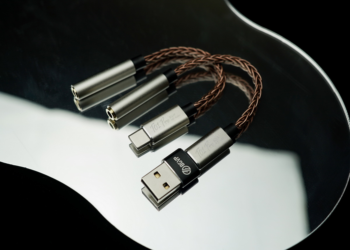 BGVP T01 PRO [X] DAC/AMP หางหนู ชิป CX31993, MAX97220 รองรับ 32bit/384kHz ประกันศูนย์ไทย สำเนา