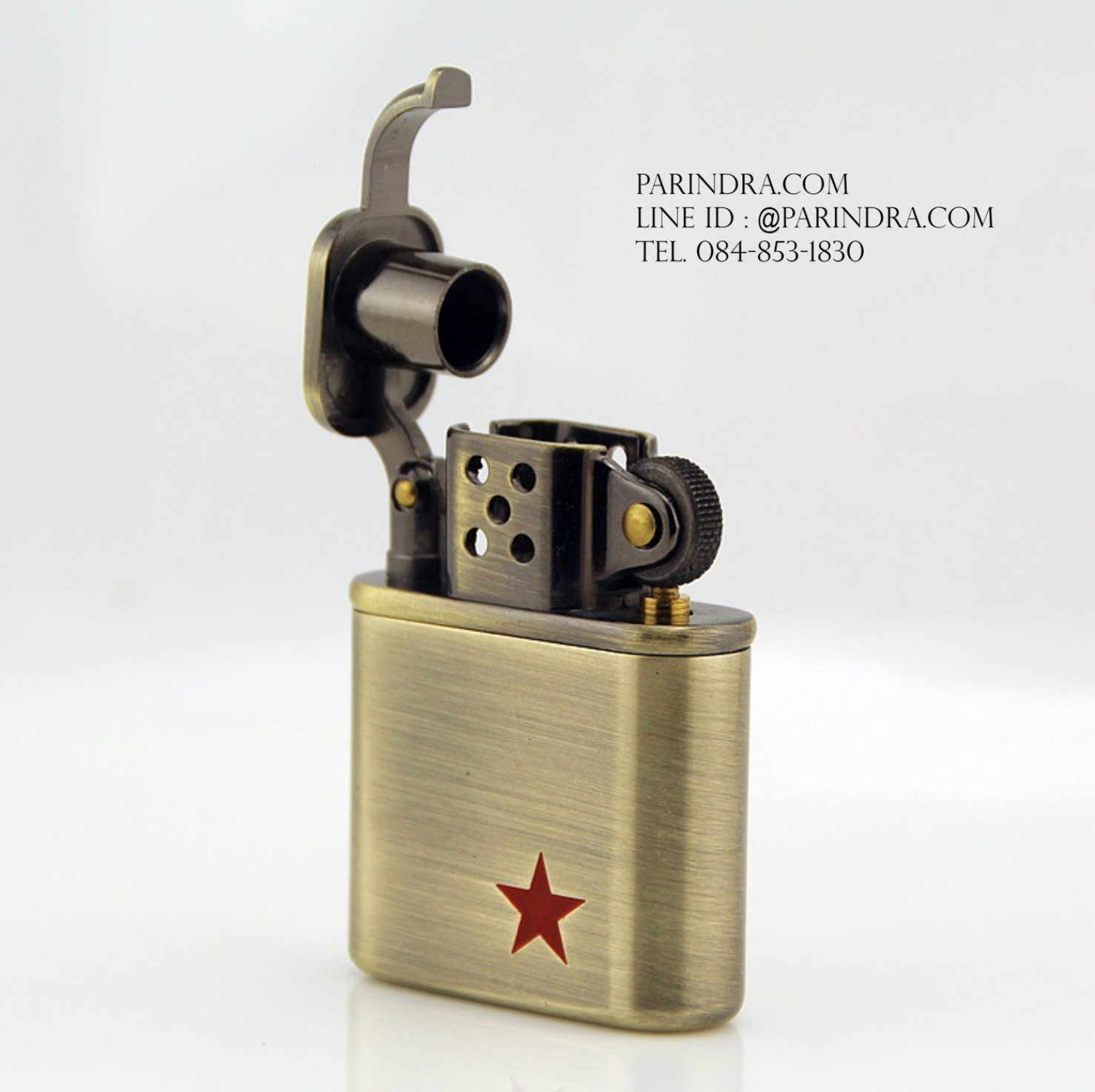 ไฟแช็กน้ำมัน ZORRO Lighter รุ่น Z506-605 ดาวแดงคลาสสิก