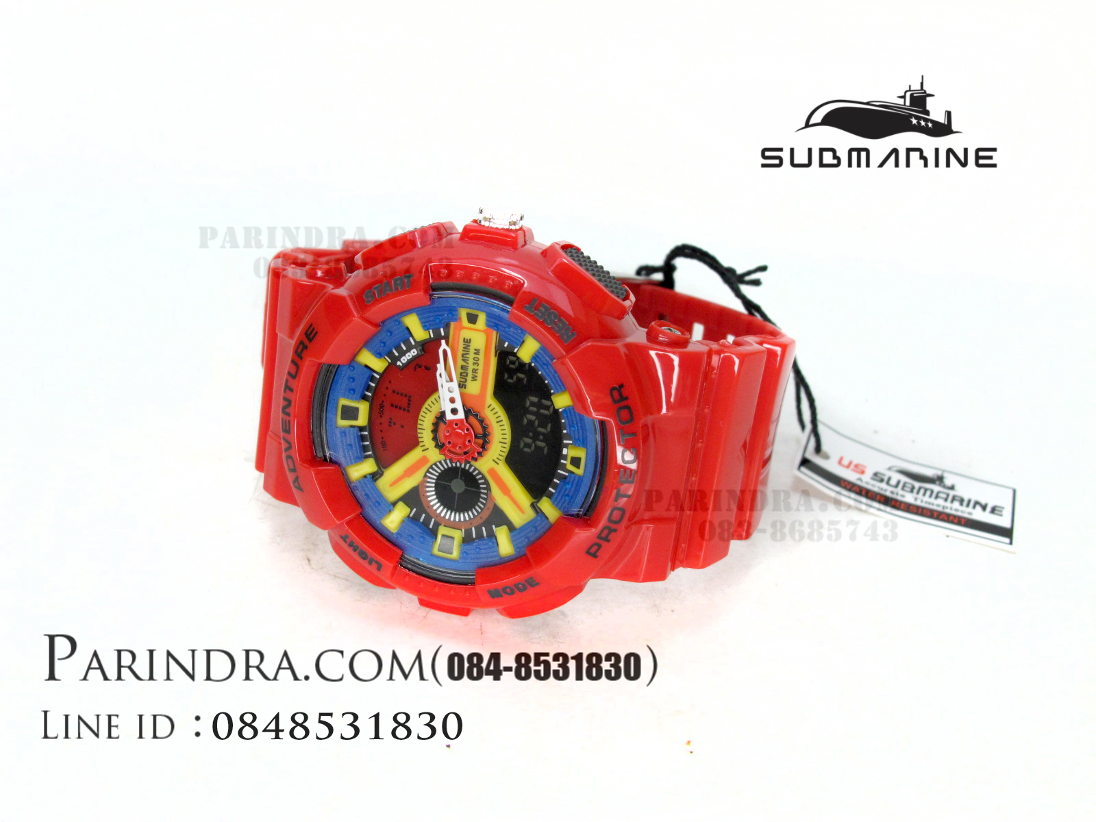 นาฬิกา US submarine Adventure Protector รุ่น TP3163M แดง