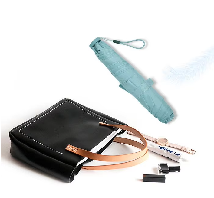 ร่มพับ 3 ตอน 5 ก้าน UV Ultra Slim Yoco (ร่มเบา)