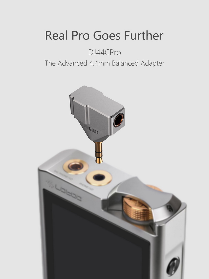 ขาย DD DJ44C Pro อแดปเตอร์ แปลงหูฟัง 4.4mm balanced เป็น มาตราฐาน 3.5mm