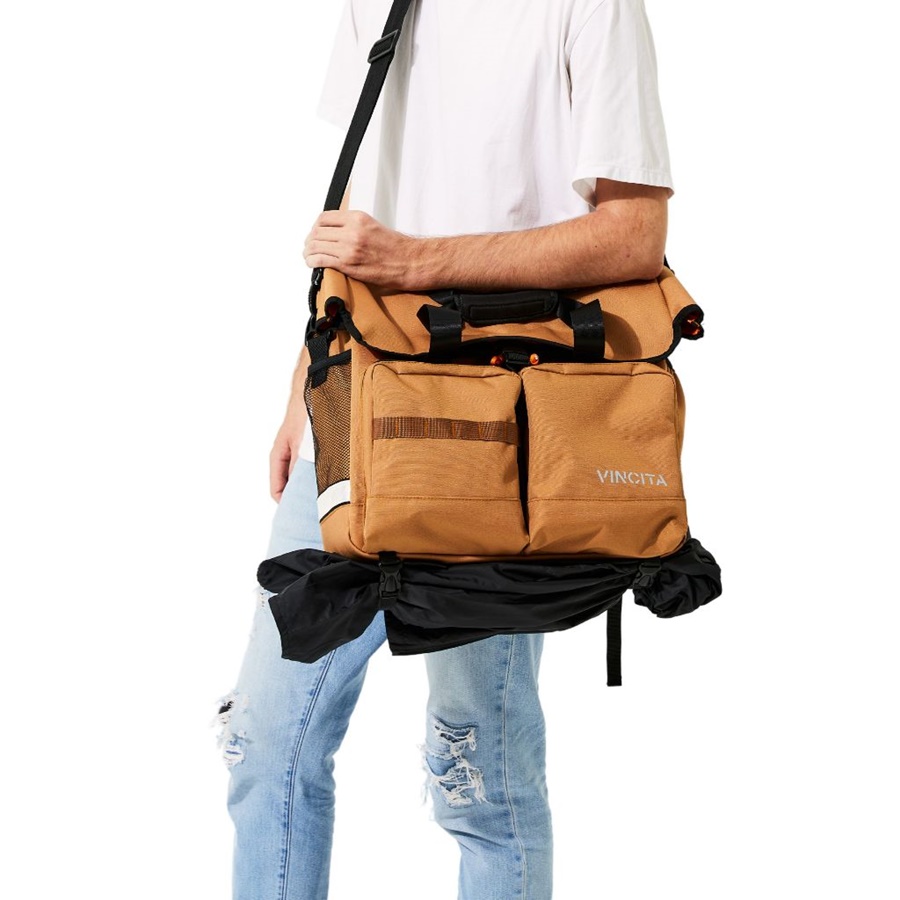 VINCITA B208Bกระเป๋าหน้าสำหรับจักรยานบรอมตัน วินสิตา VOYAGE ATLAS BAG