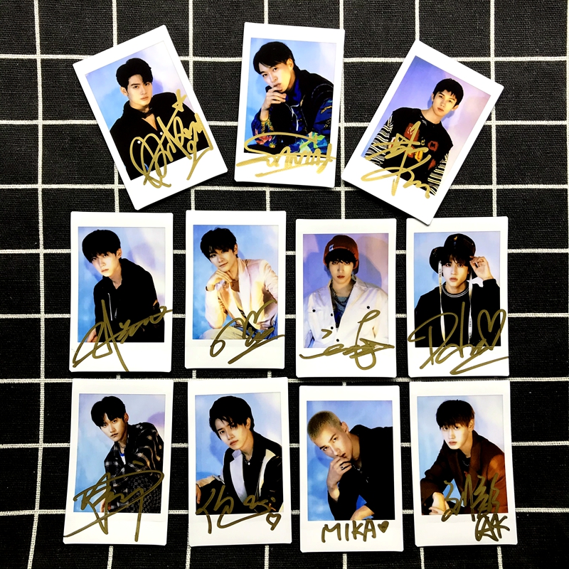 Polaroid (3") พร้อมลายเซ็น INTO1 & CHUANG 2021