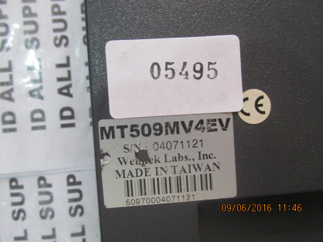 LCD TOUCH SCREEN “ WEINTEK ” รุ่น MT509MV4EV