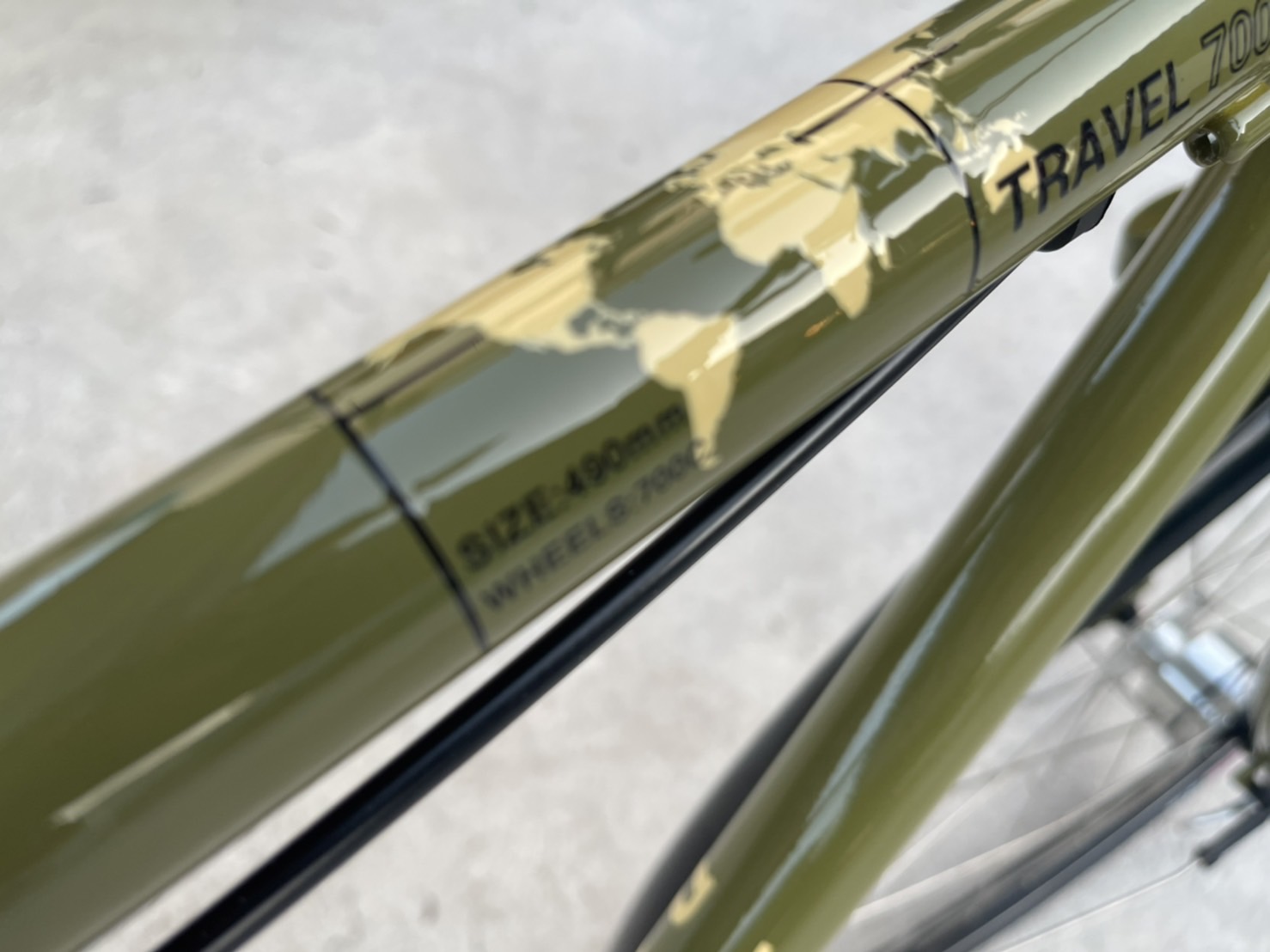 จักรยานกราเวล DARKROCK SUPER TRAVEL 700C GRAVEL BIKE 700C เกียร์ดุม NEXUS ไฟหน้า LED