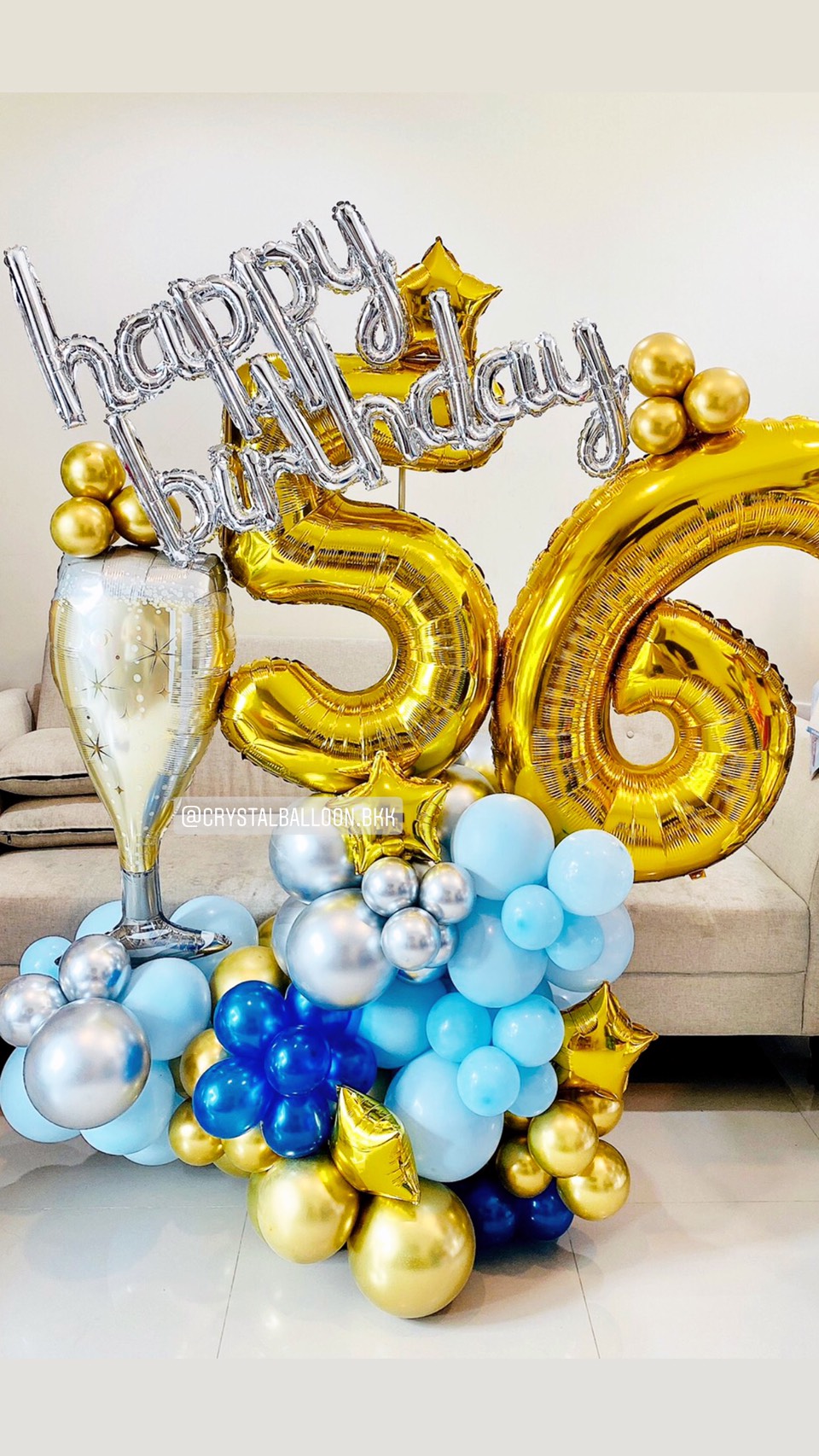 ลูกโป่ง วันเกิด Theme สีสัน สดใส พร้อม HAPPY BIRTHDAY 13 ตัว ตัวเขียนสี ...