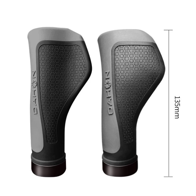 DAHON Soft Palms Locking Grips | ปลอกแฮนด์จักรยานแบบมีที่พักมือ ลดอาการชา ติดตั้งง่าย