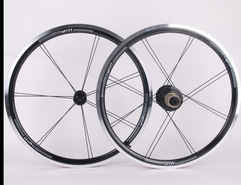 LITEPRO KPRO 20inch Wheelset Kpro, Rim brake, 406, 451 (74/130mm.)