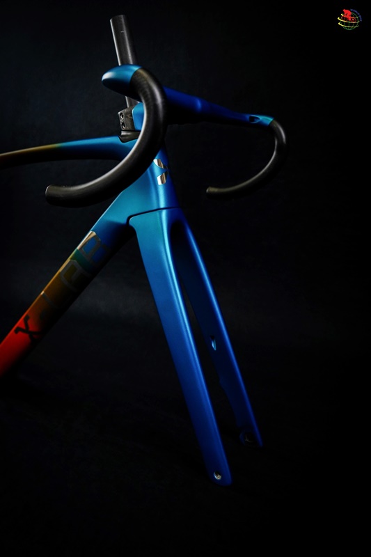 X-LAB RS8 Carbon Aero Road Bike Frame | T800 Carbon Fiber | Di2 / AXS Compatible | Lightweight 950g Frame | 2025 WorldTour Team Astana Qazaqstan
