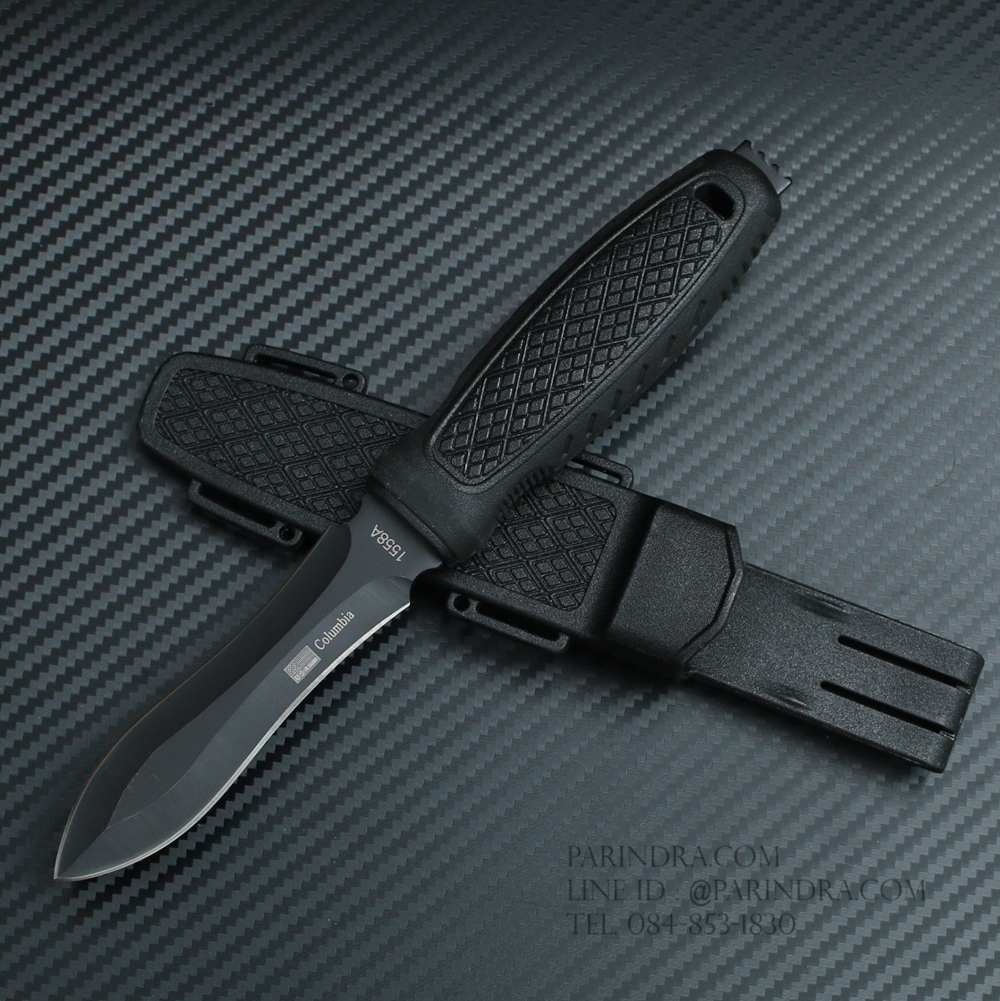 มีดใบตาย Columbia Tactical 1558A ใบมีดสองคม