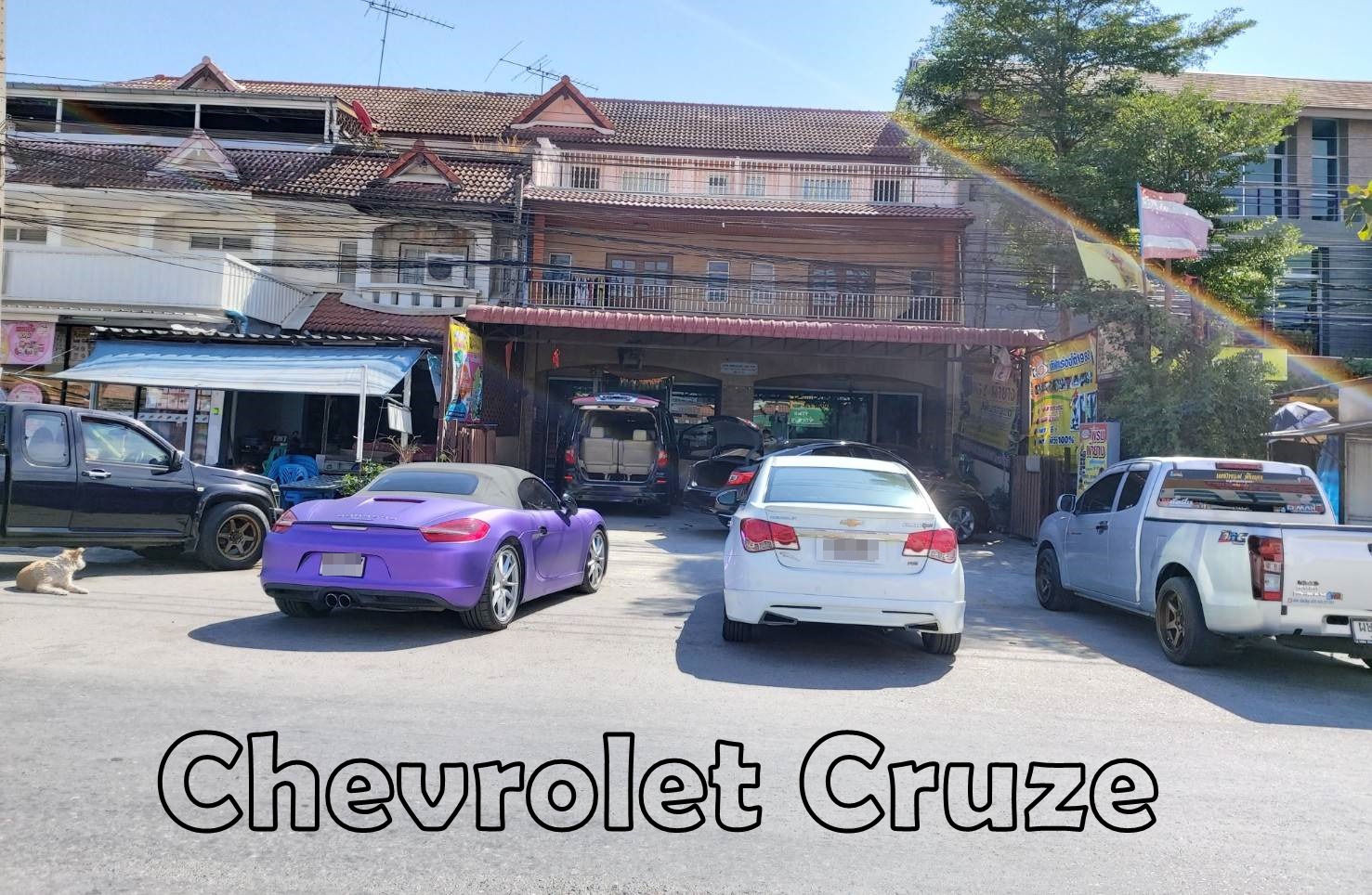โรงงานพรมปูรถยนต์ Chevrolet Cruze เข้ารูป