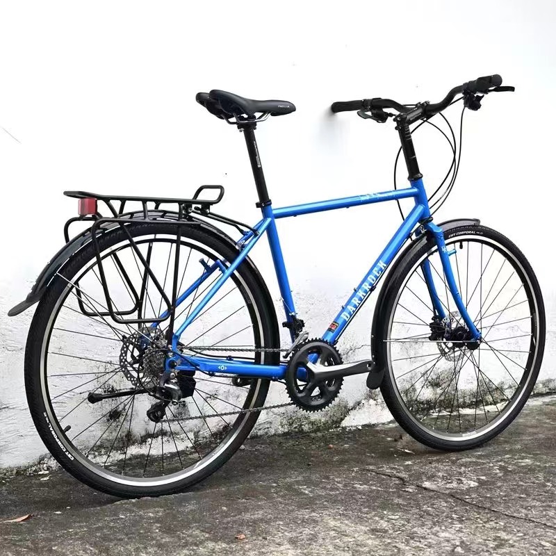 จักรยานทัวร์ริ่ง DARKROCK TRAVEL700 Touring bike TIAGRA M4700 20S ROAD BIKE Handlebar disc brake