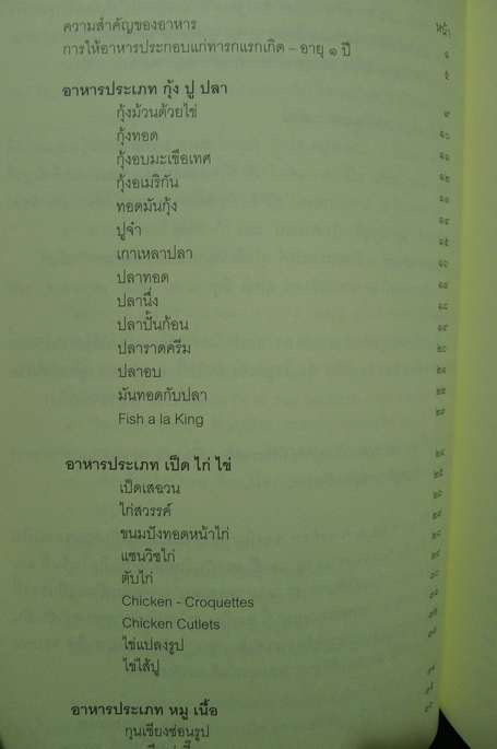 อาหารคุณหนู โดย เรณู สีบุญเรือง