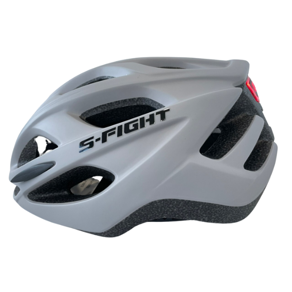 หมวกจักรยาน S-FIGHT รุ่น GH-29 HELMET มีไฟ 3 สเตป ชาร์ง USB รอบศีรษ: 58-62 CM.