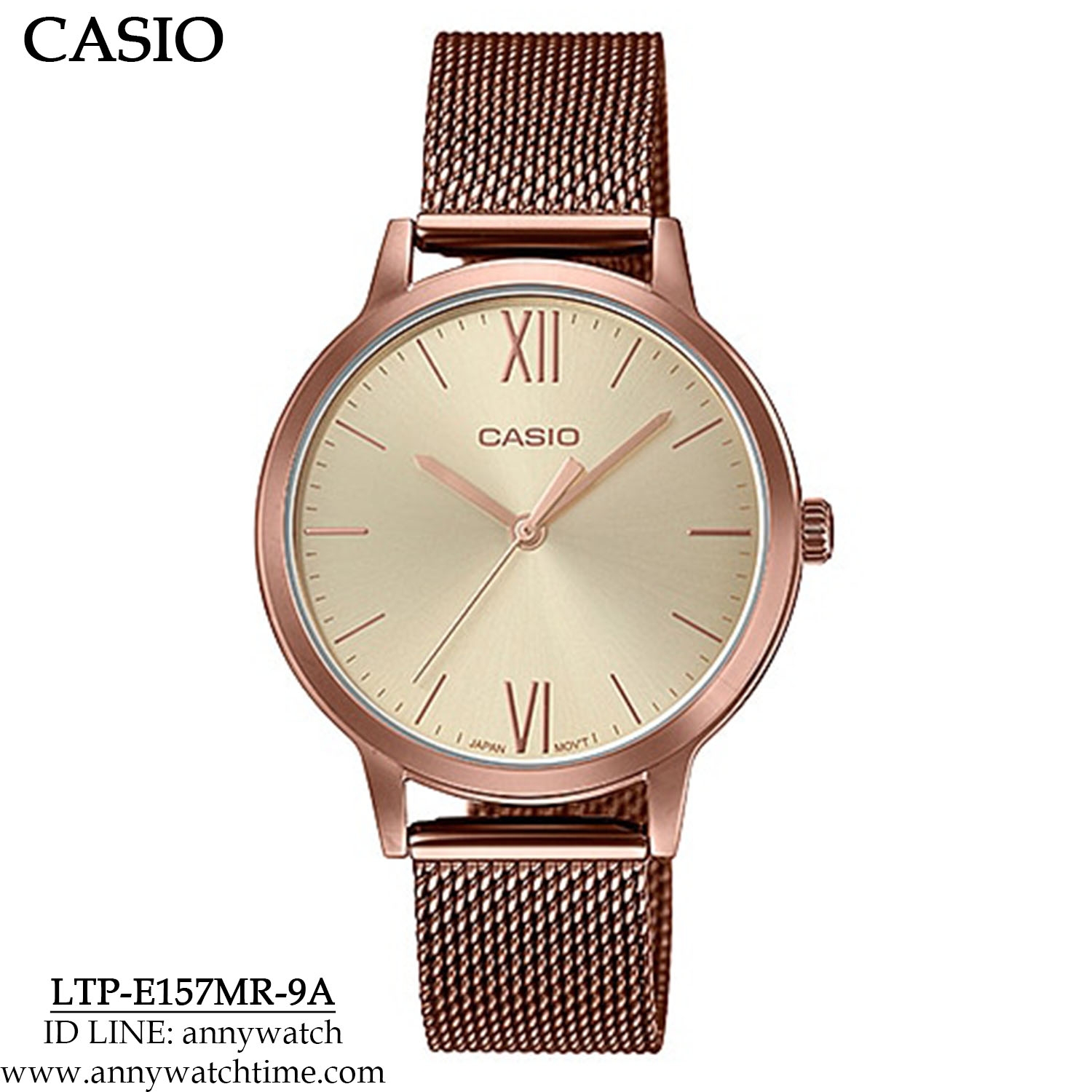 CASIO LTP-E157MR-9A