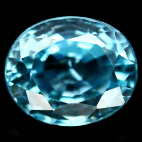 เพทายสีฟ้าสวยมาก (Zircon) 3.20 กะรัต (0344)