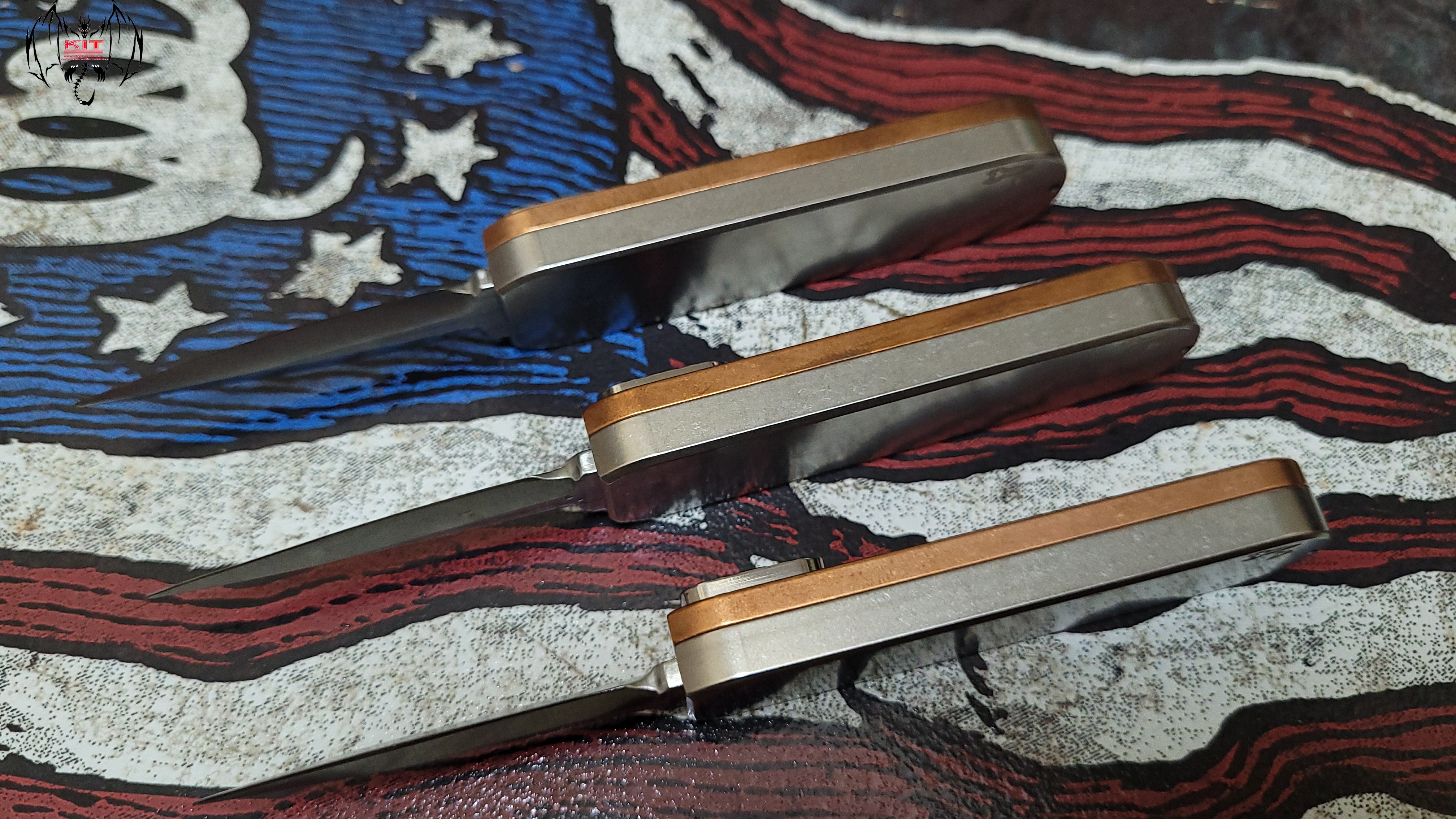 ARS OTF 007 Dagger Copper and Stainless
