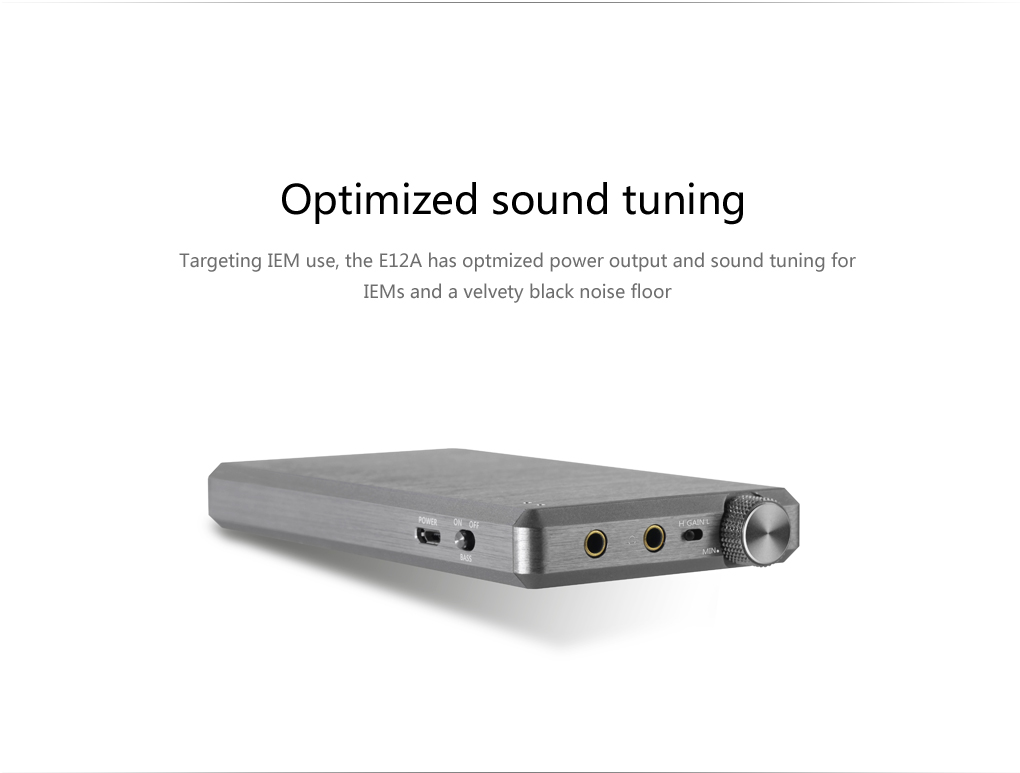 ขาย FiiO E12A สุดยอดแอมป์พกพาระดับไฮเอนด์ ชิปOPAMP โดย MUSE ออกแบบสำหรับหูฟังขนาดเล็ก inear , Earbud โดยเฉพาะ