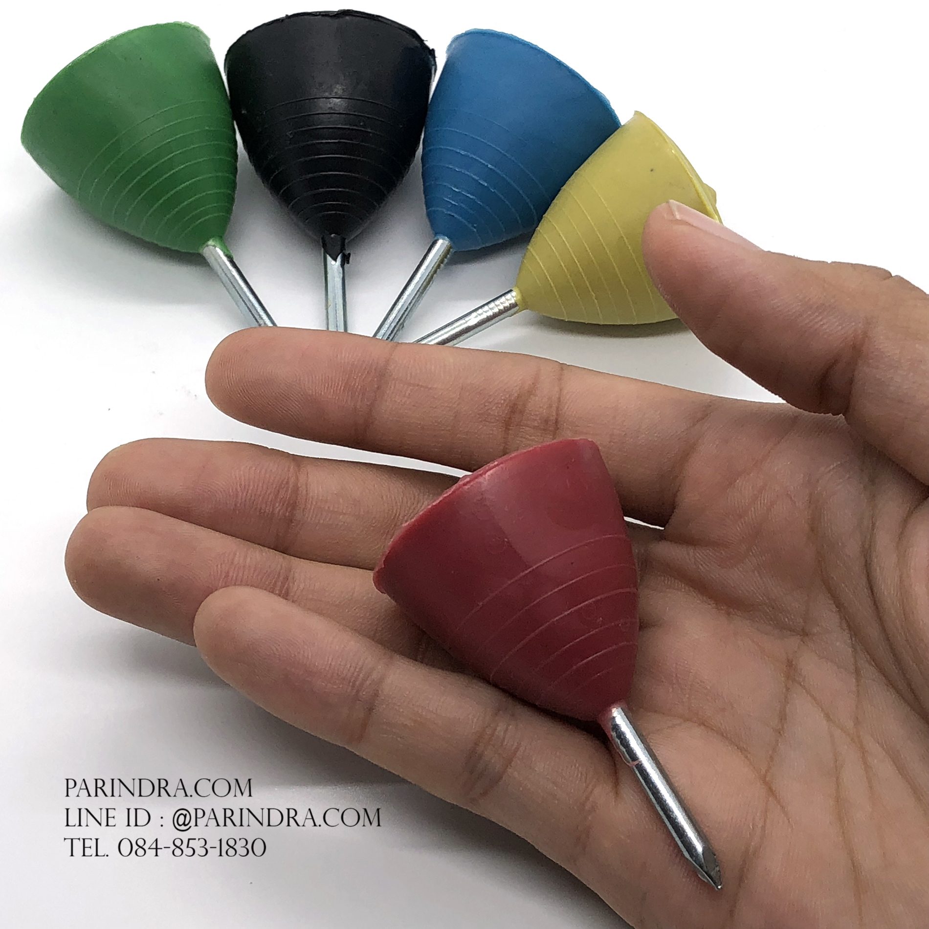 ลูกข่างพลาสติกขนาดเล็ก คละสี