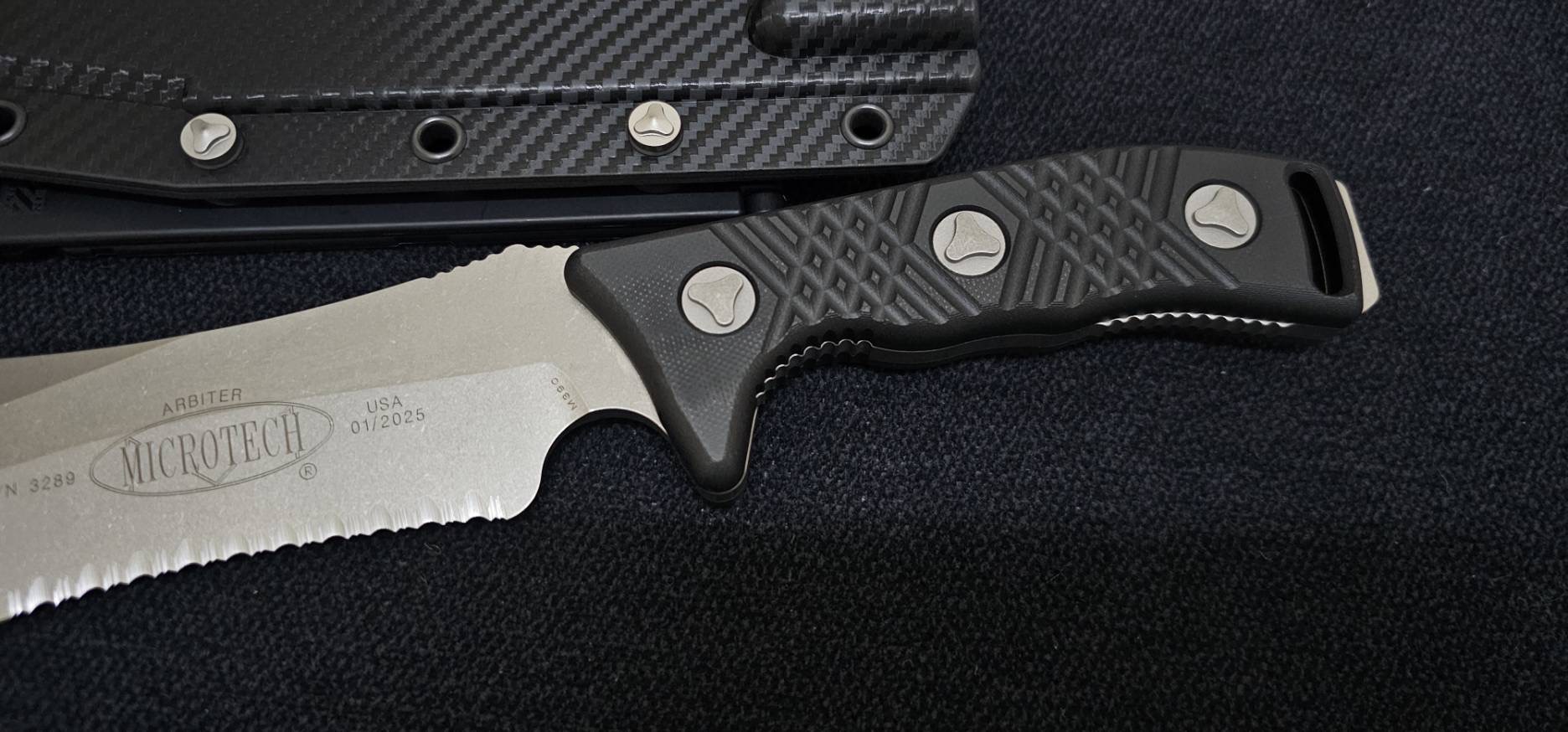 Microtech Arbiter Fixed Blade SW FS