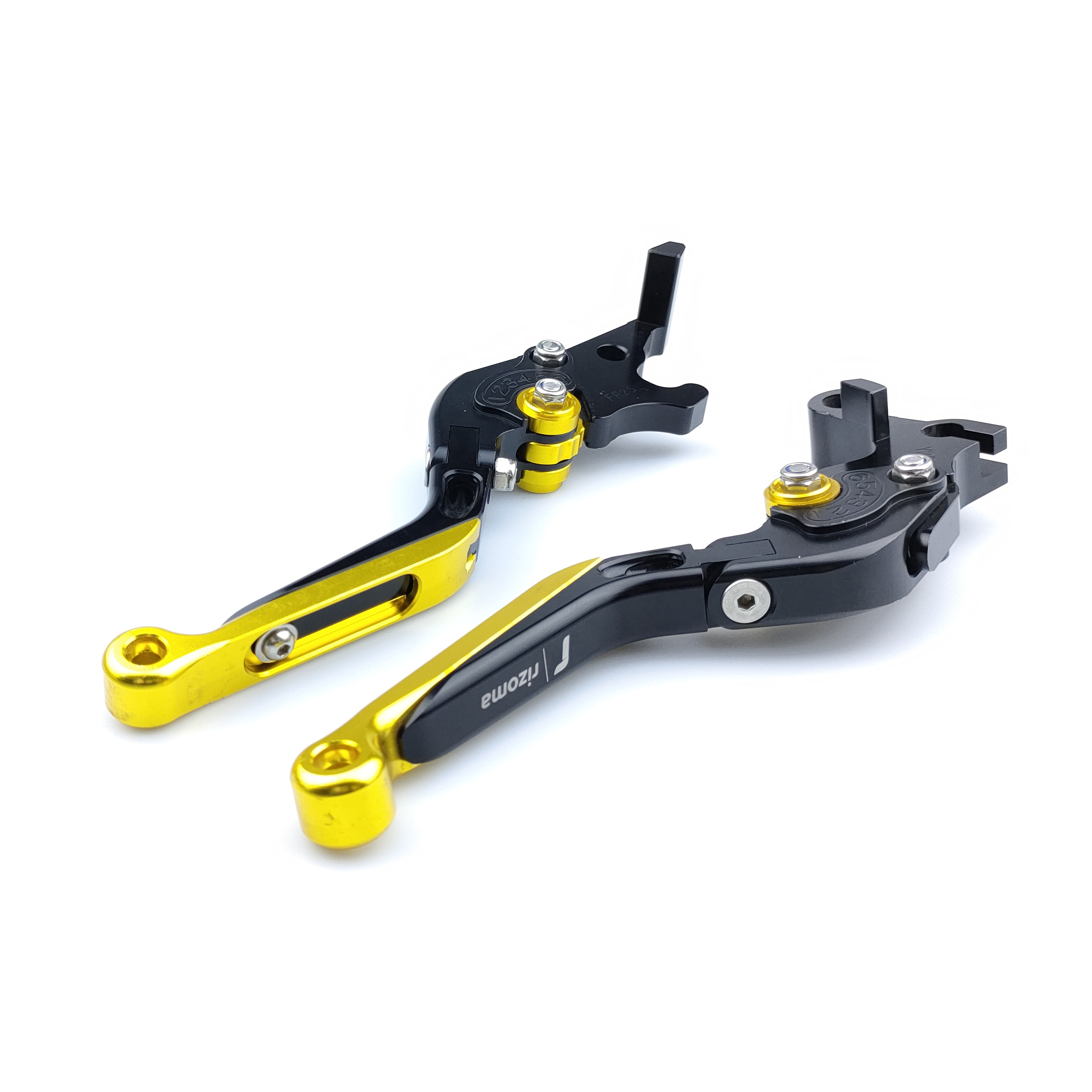 มือเบรคมือครัช YAMAHA R3 ปี2014-2018 งานCNCปรับได้ 6 ระดับ สามารถพับได้