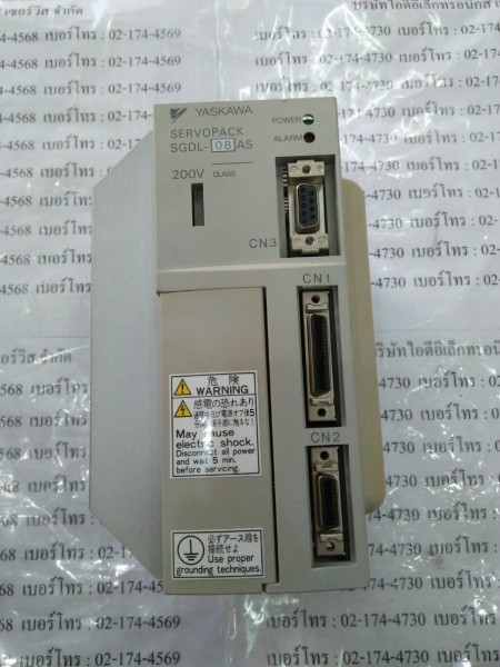 SGDL-08AS SERVO DRIVE " YASKAWA "