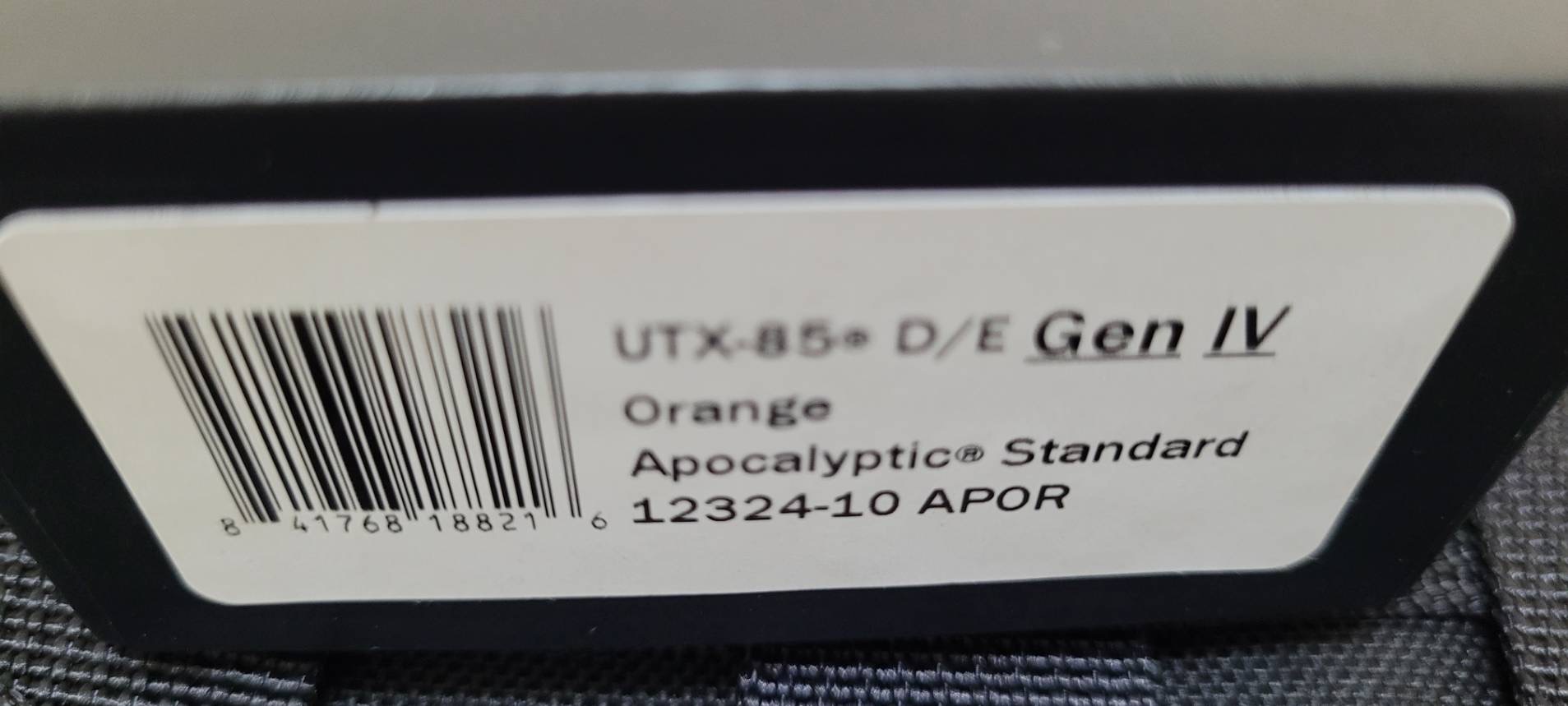 Microtech UTX-85 Gen IV w/ Orange Handle & Apocalyptic D/E M390MK