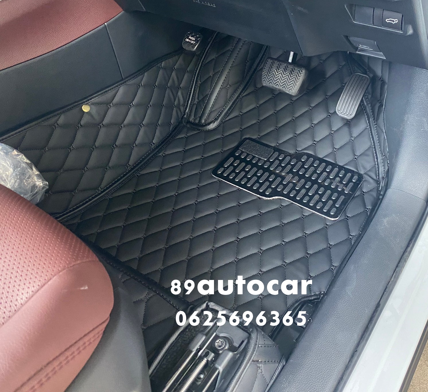 พรม6D ปูพื้นรถยนต์ All New Toyota Collora Cross เข้ารูป